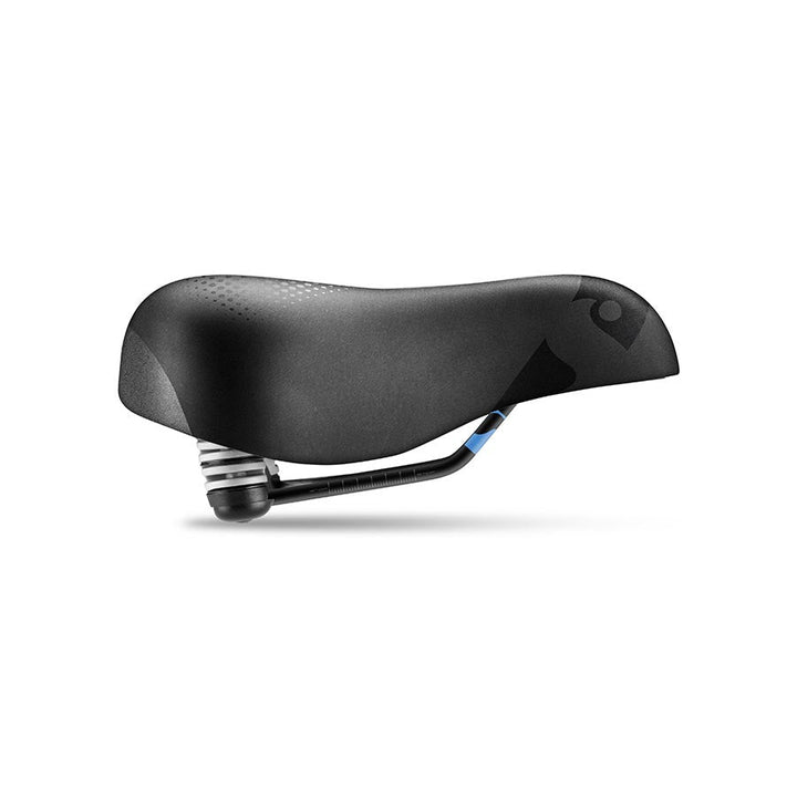 Selle Italia, Zeta Comfort Gel Flow, Saddle, Unisex, 670g, Black