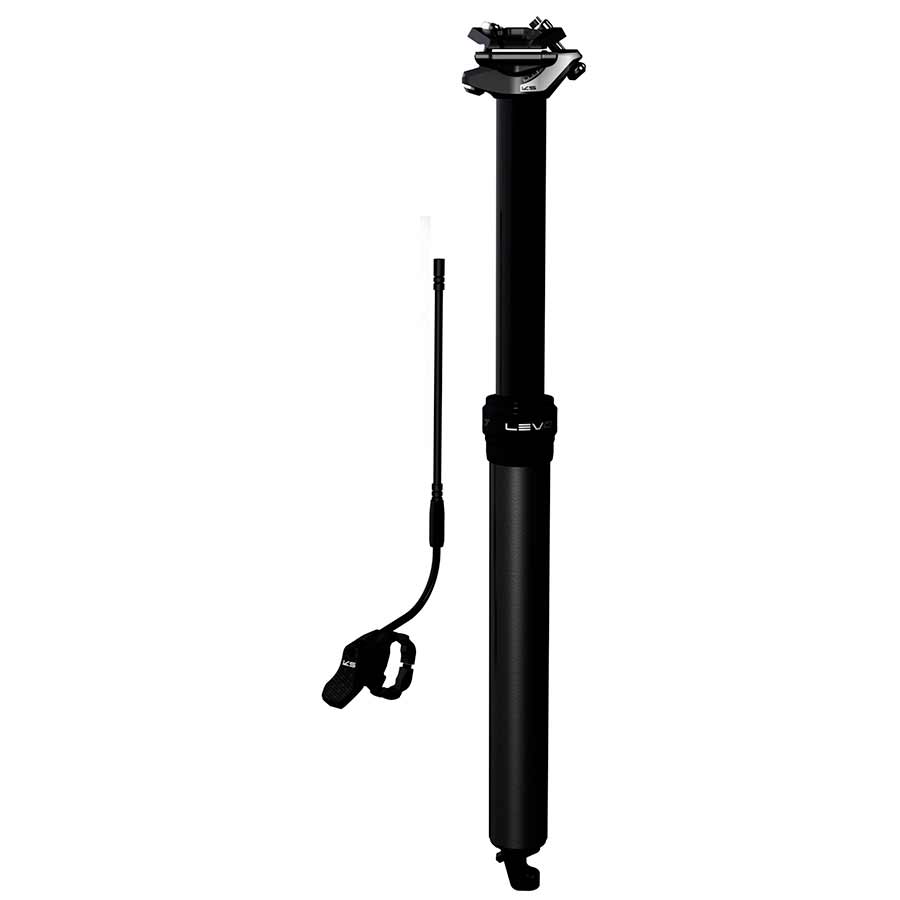 Kind Shock, LEV Ci, Dropper Seatpost, 27.2mm, 340mm, Travel: 65mm, Offset: 0mm, Remote: Handlebar