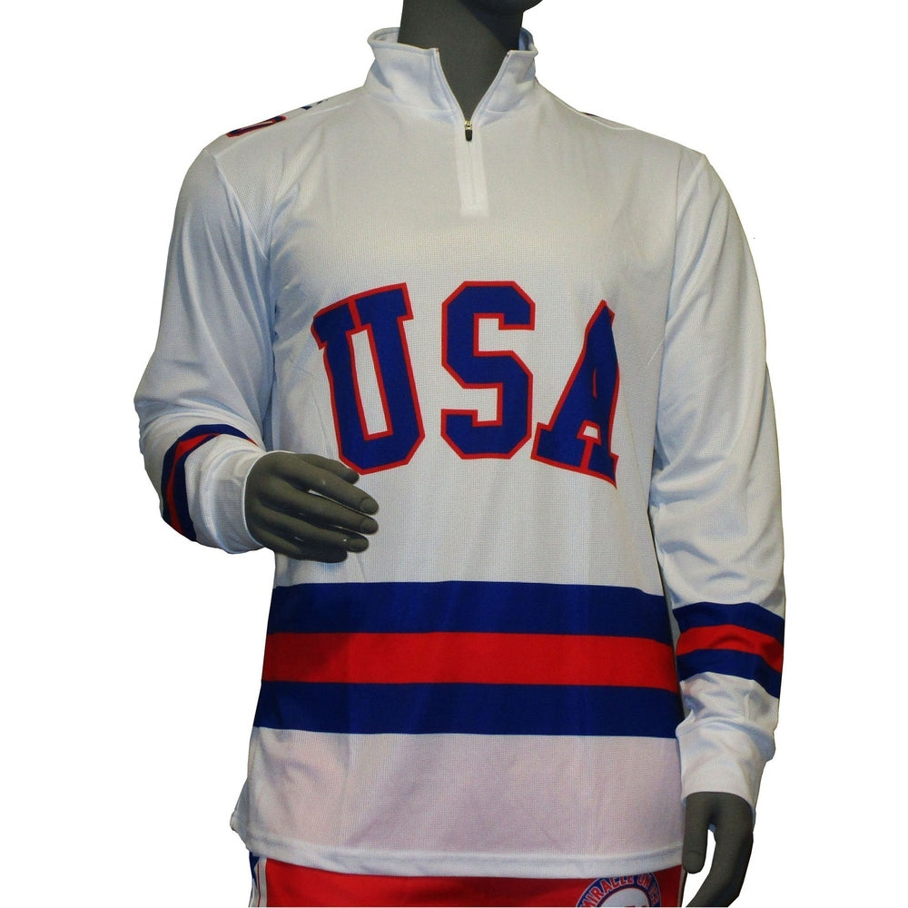 Miracle on Ice Hockey Jersey - USA Hockey Pullover