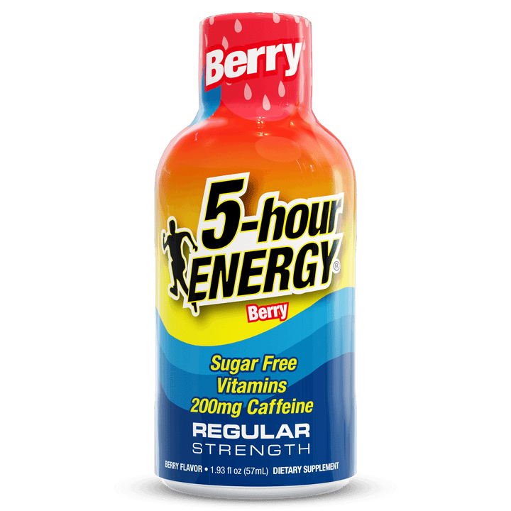 5-hour Energy Berry Flavor Regular Strength 5-hour ENERGY Shots