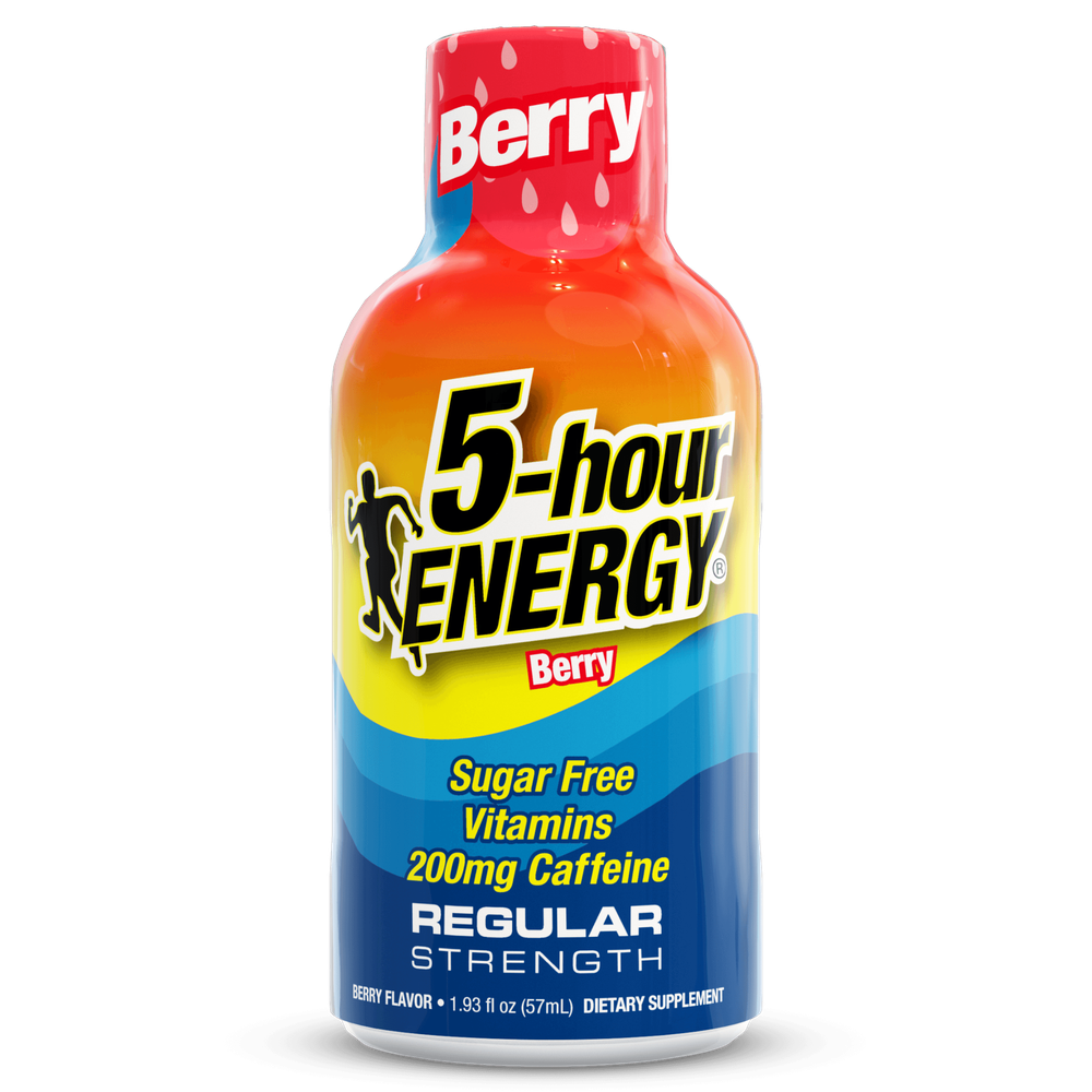 5-hour Energy Berry Flavor Regular Strength 5-hour ENERGY Shots