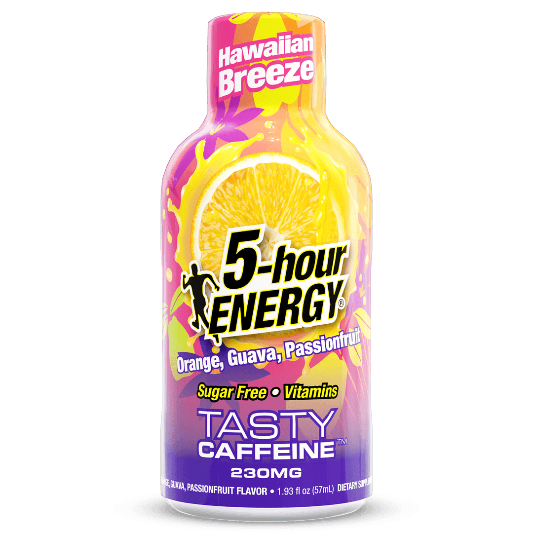 5-hour Energy Hawaiian Breeze Flavor Extra Strength 5-hour ENERGY Shots