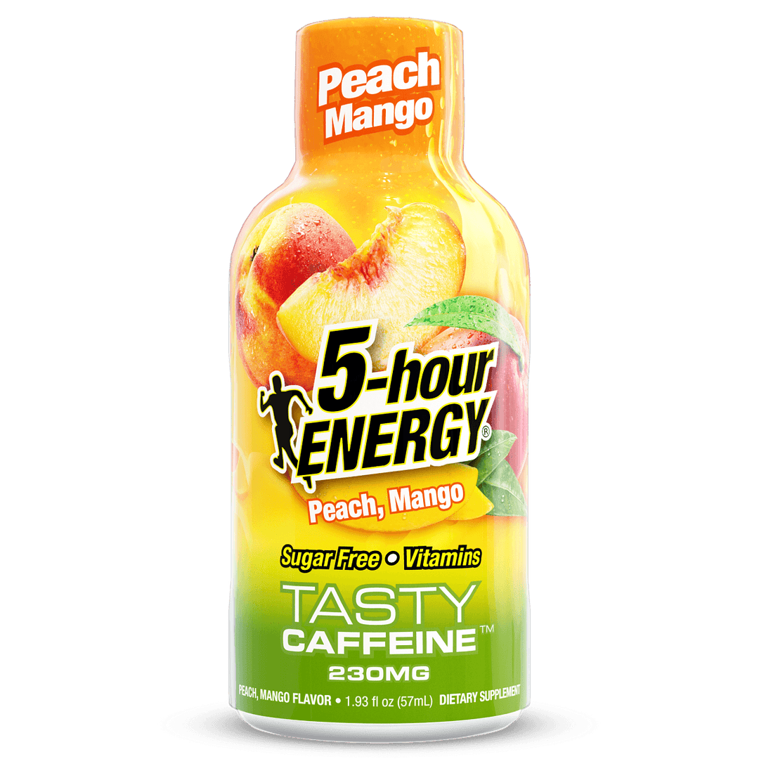 5-hour Energy Peach Mango Flavor Extra Strength 5-hour ENERGY Shots