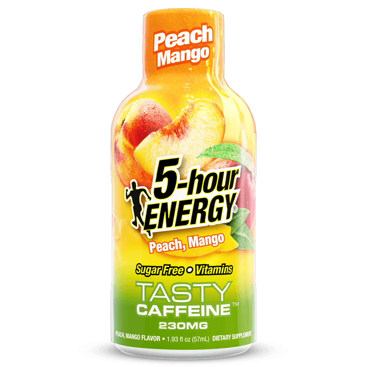 5-hour Energy Peach Mango Flavor Extra Strength 5-hour ENERGY Shots