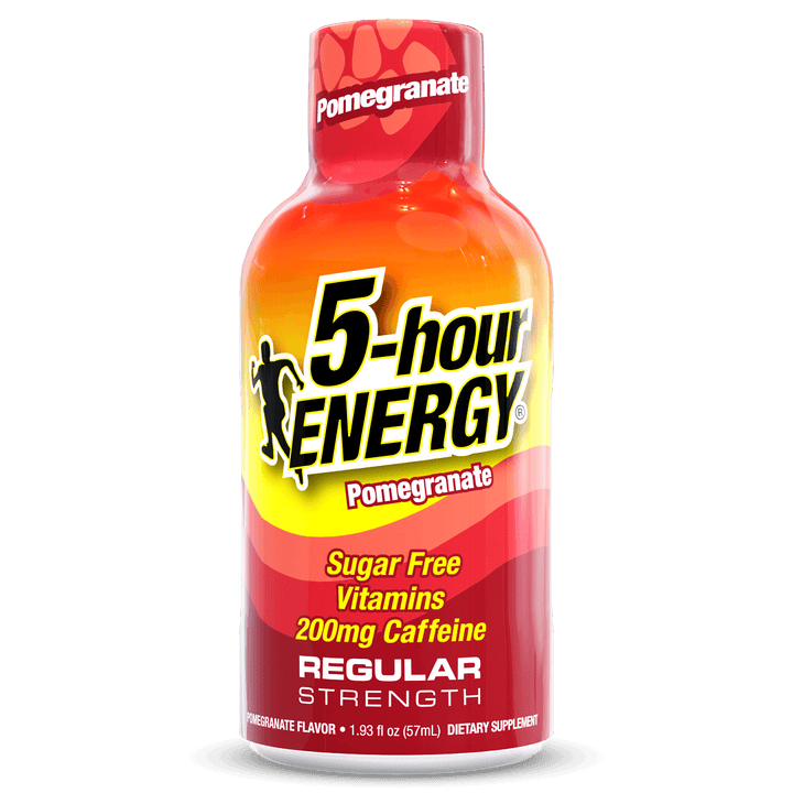 5-hour Energy Pomegranate Flavor Regular Strength 5-hour ENERGY Shots