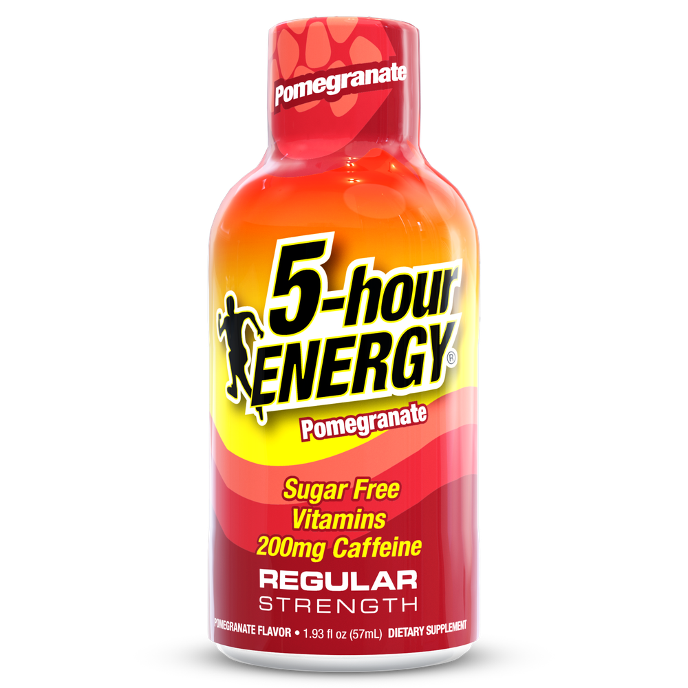 5-hour Energy Pomegranate Flavor Regular Strength 5-hour ENERGY Shots