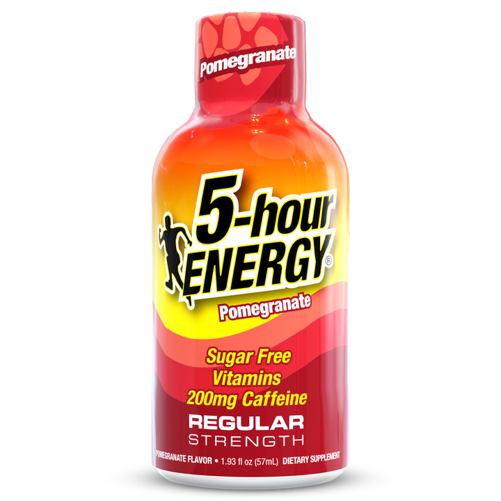 5-hour Energy Pomegranate Flavor Regular Strength 5-hour ENERGY Shots