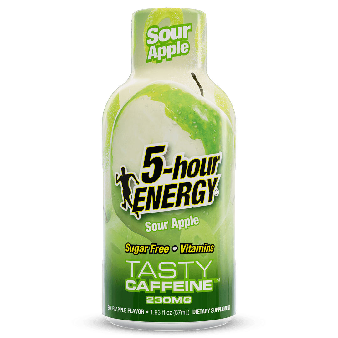 5-hour Energy Sour Apple Flavor Extra Strength 5-hour ENERGY Shots
