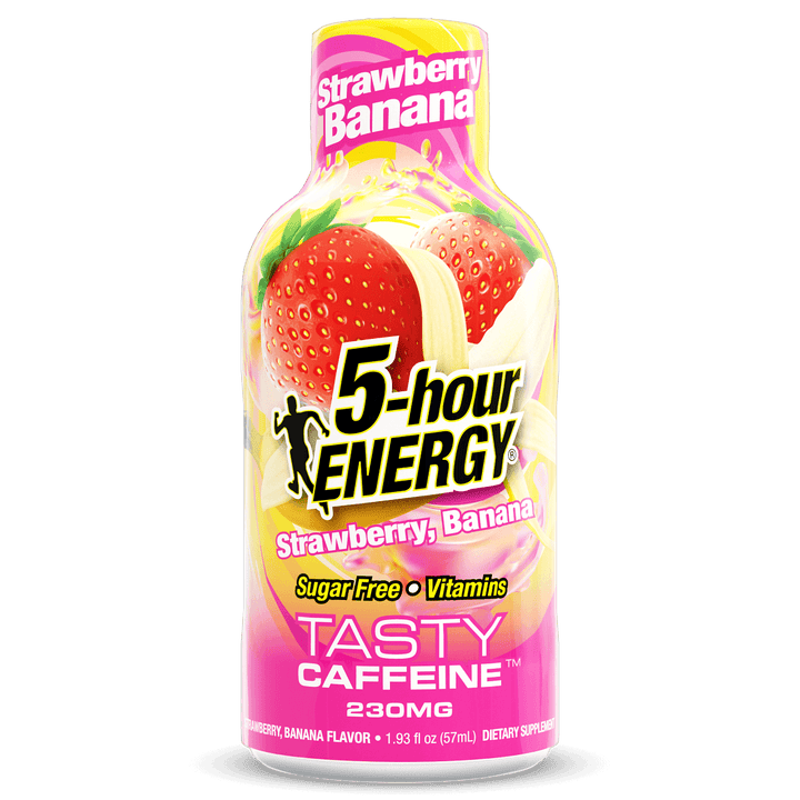 5-hour Energy Strawberry Banana Flavor Extra Strength 5-hour ENERGY Shots