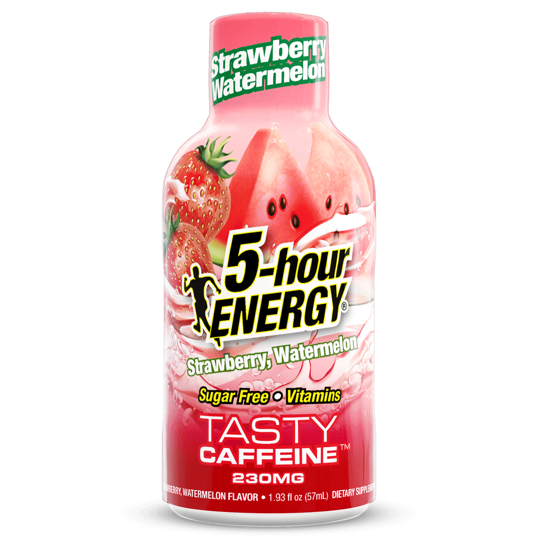 5-hour Energy Strawberry Watermelon Flavor Extra Strength 5-hour ENERGY Shots