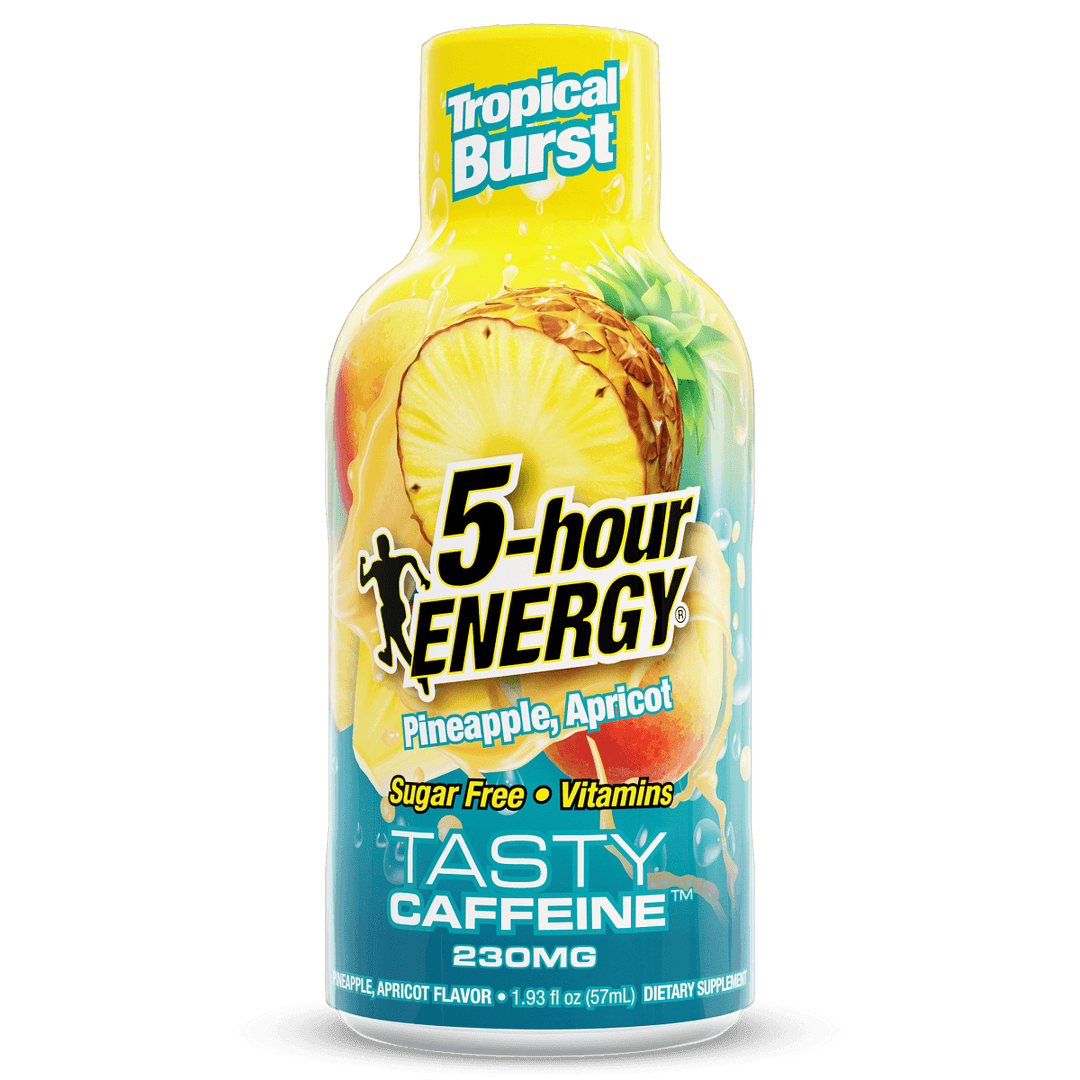 5-hour Energy Tropical Burst Flavor Extra Strength 5-hour ENERGY Shots