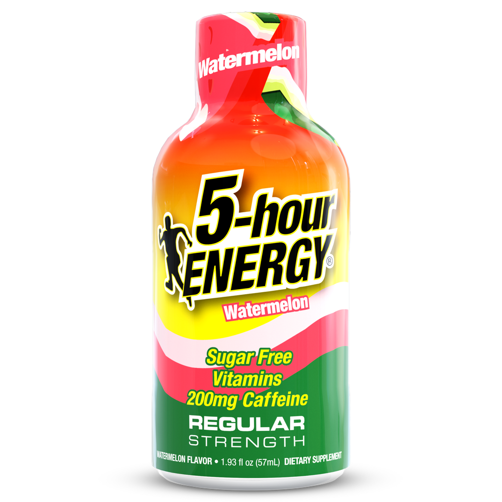 Watermelon Flavor Regular Strength 5-hour ENERGY Shots