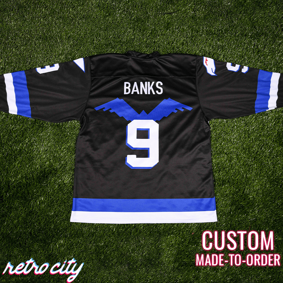 Mighty Ducks Custom Hockey Jersey for Adam Banks