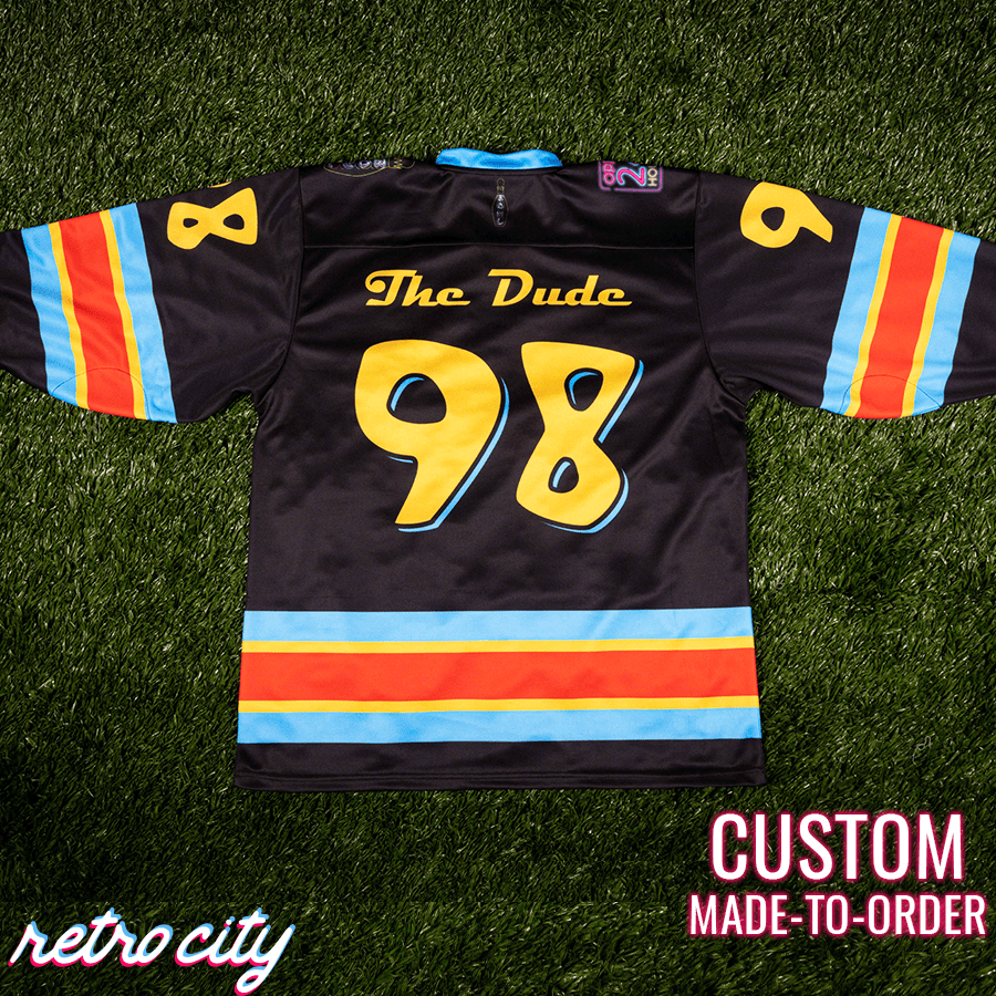 Big Lebowski Hollywood Star Lanes Hockey Jersey