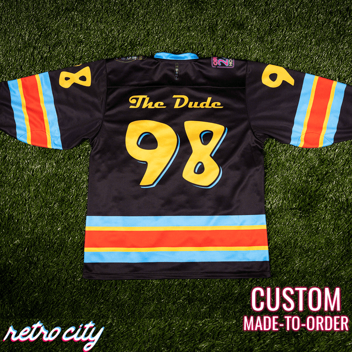 Big Lebowski Hollywood Star Lanes Hockey Jersey