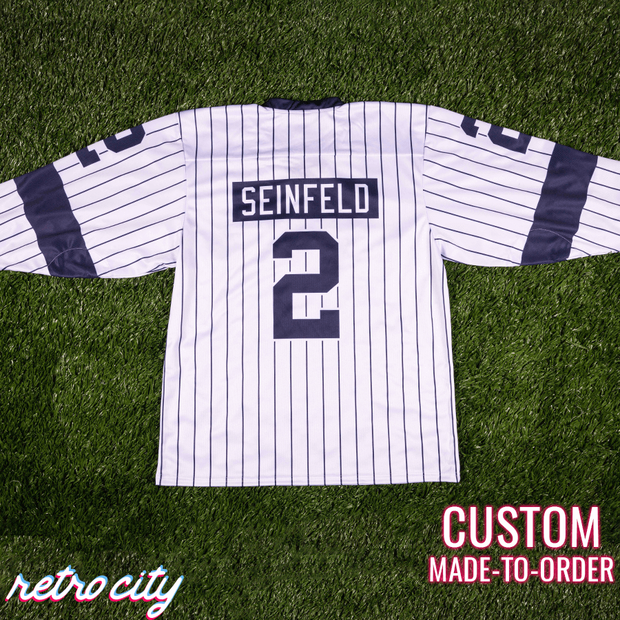 Jerry Seinfeld Custom Hockey Jersey with Personalization