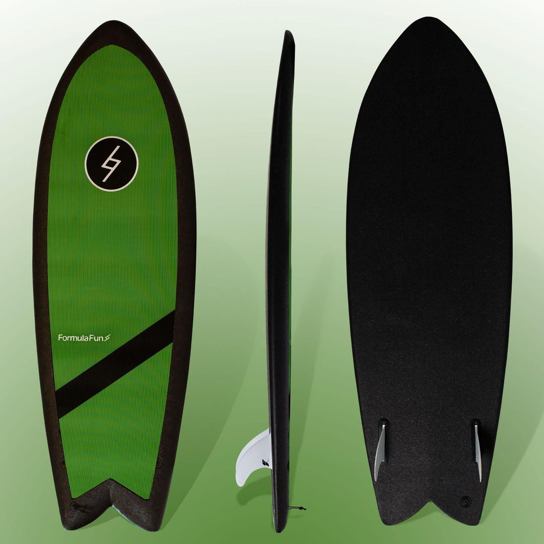 5'3" Twinnie Fish Board by Formula Fun