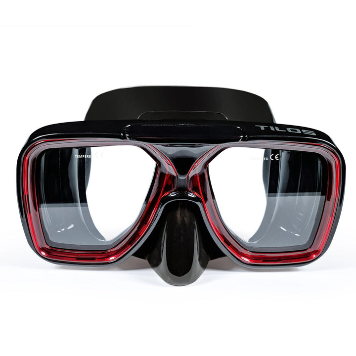 Universal Plus Dive Mask with Prescription Lenses for Diving