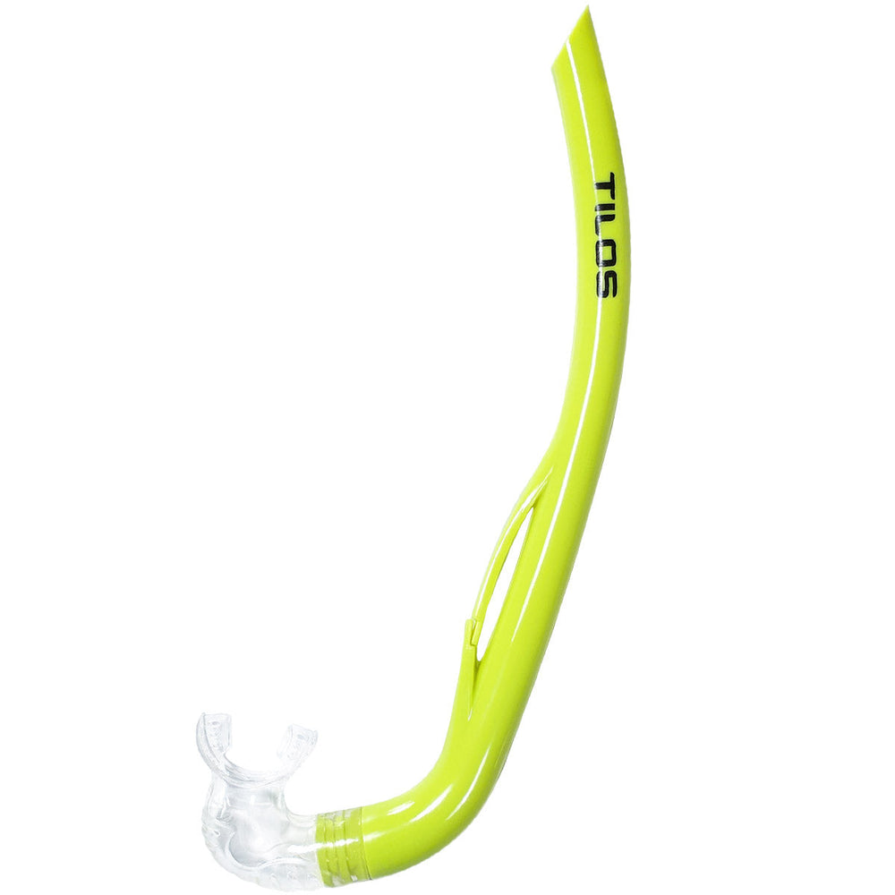 Basic J Snorkel with Keeper for Secure Underwater Safety