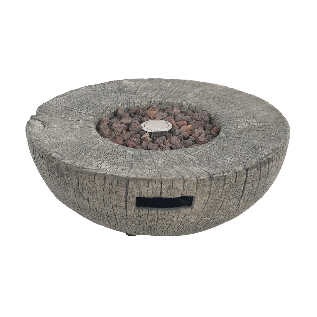Patio MGO Propane Fire Pit with 30,000 BTU Heat