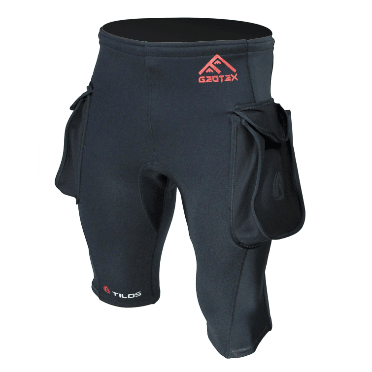 1mm Cargo Shorts for Watersports with 2 Pockets