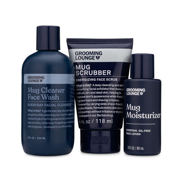 Grooming Lounge Mug Trio Skincare Kit Save $23