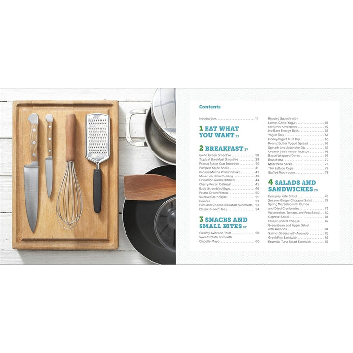 The 5-Ingredient College Cookbook: Easy, Healthy Recipes for the Next Four Years & Beyond Spiral Bound