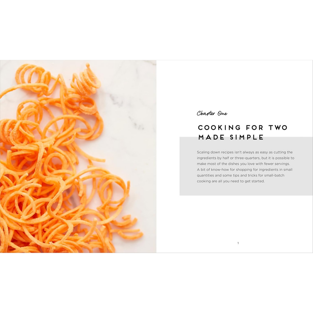 5-Ingredient Cooking for Two: 100 Recipes Portioned for Pairs Spiral Bound