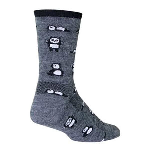 Sockguy Pandamonium Wool Crew Socks