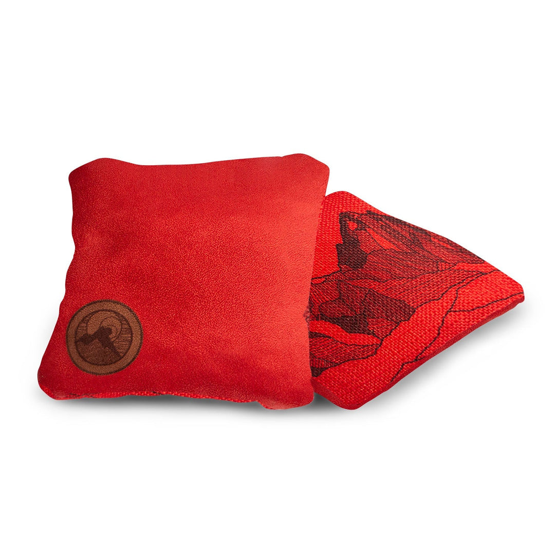 6-in Dual-Sided Cornhole Bags | Mt. Elakai Design Collection