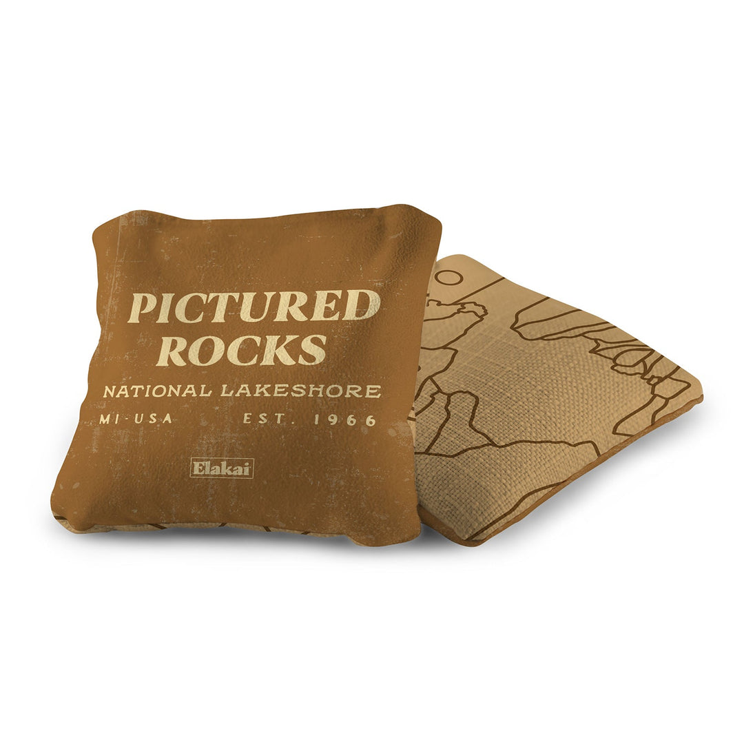 6-in Dual-Sided Cornhole Bags | National Parks Collection