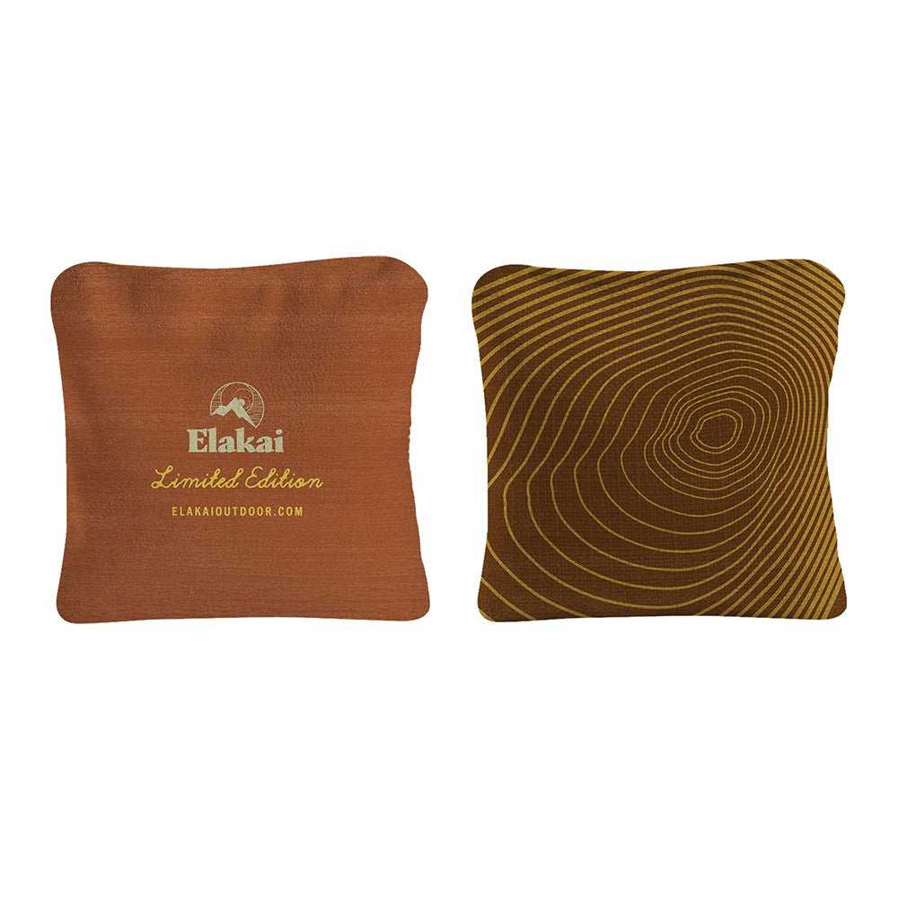 6-in Dual-Sided Cornhole Bags | Tree Rings Collection