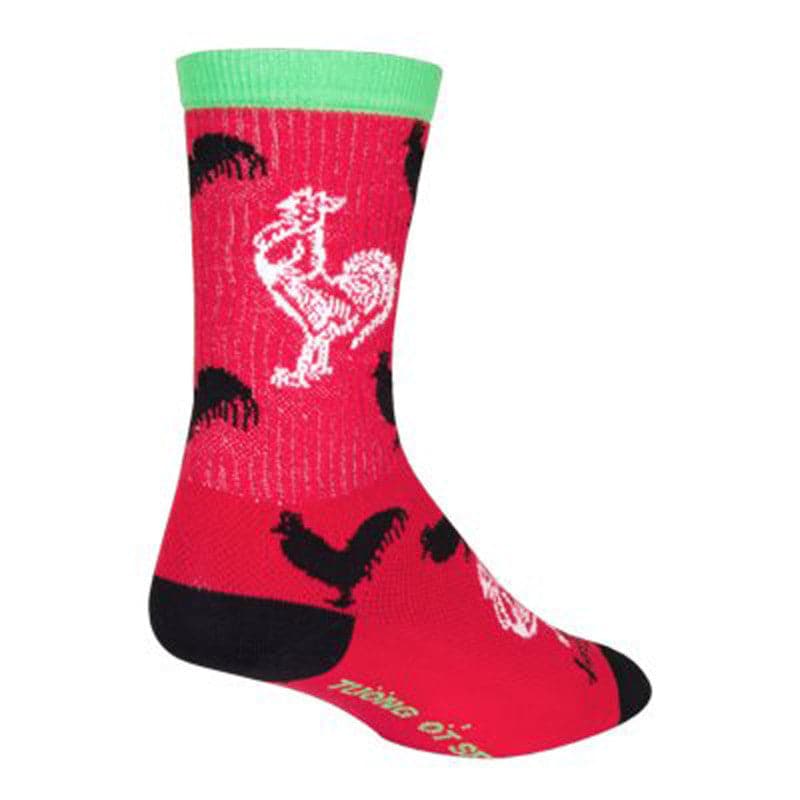 Sockguy Rooster Sauce Crew Socks