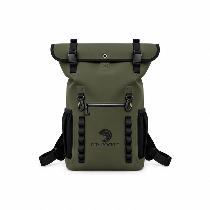 Waterproof Floating Backpack Dry Bag - Olive Night