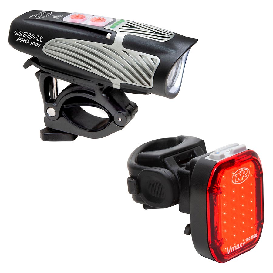 niterider lumina pro 1000 / vmax+ 150 light set