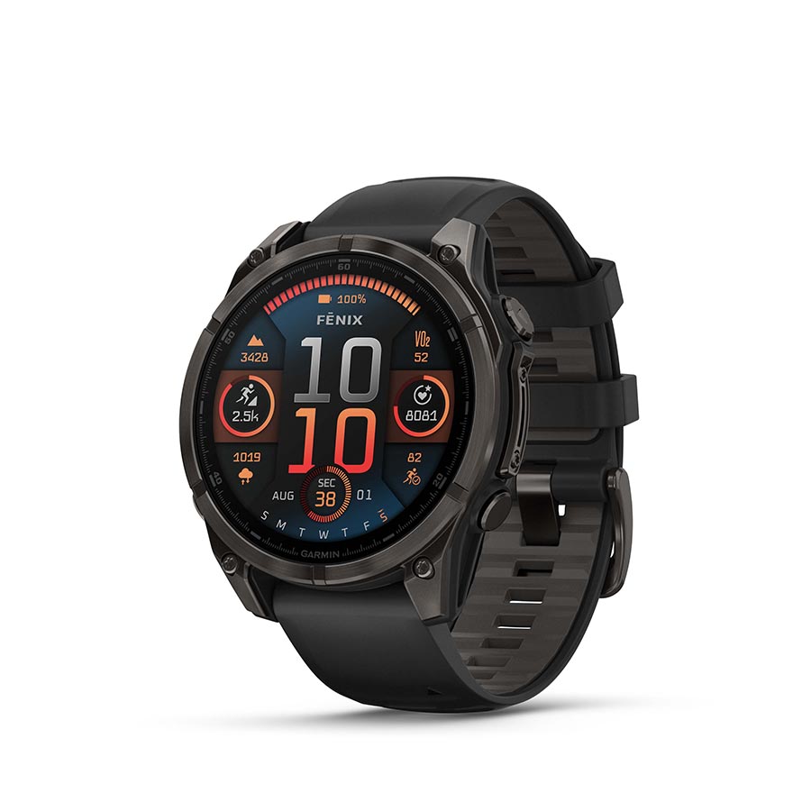 Grey, Wristband: Black/ Pebble Gray - Silicone