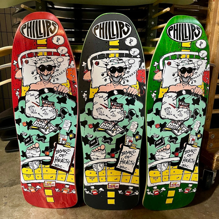 Jeff Phillips Limited Edition Skateboard Deck - Hand-Painted