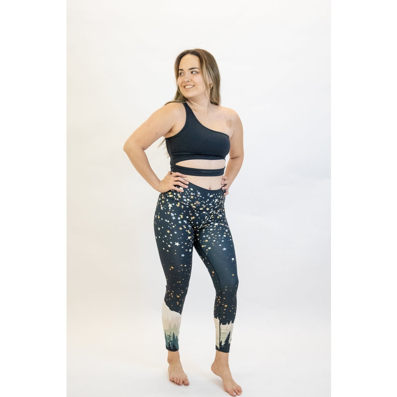 Colorado Threads New Years Mountain Yoga Pants