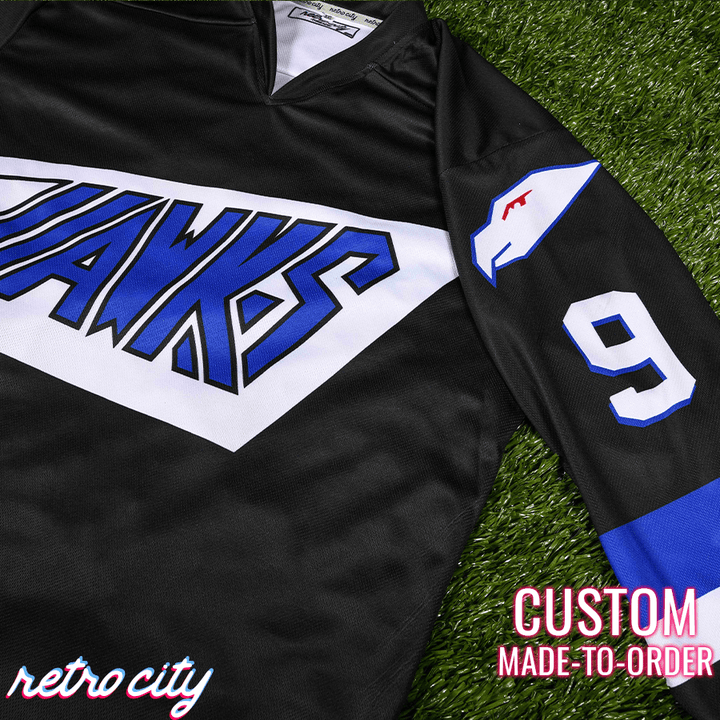 Mighty Ducks Custom Hockey Jersey for Adam Banks