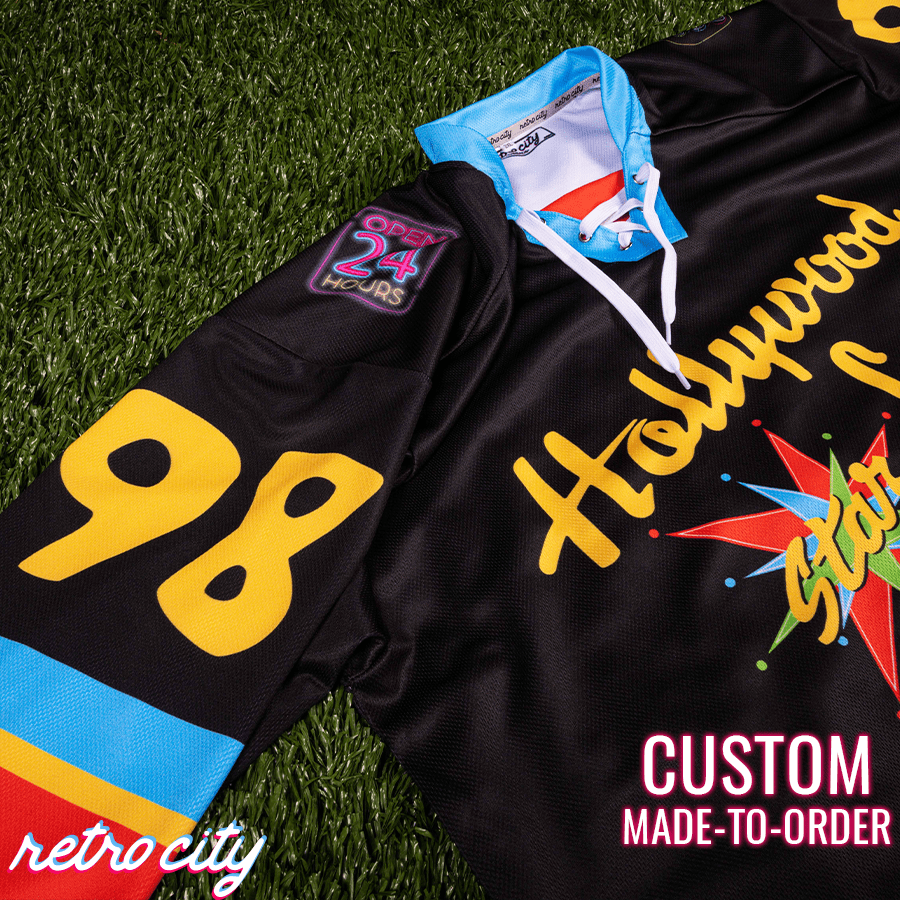 Big Lebowski Hollywood Star Lanes Hockey Jersey