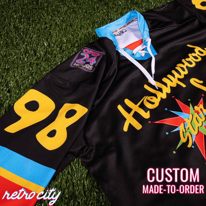 Big Lebowski Hollywood Star Lanes Hockey Jersey