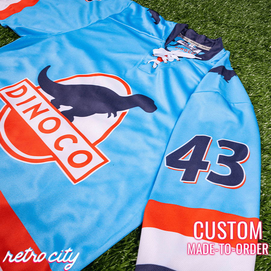 Dinoco Strip Weathers Hockey Jersey for Fans