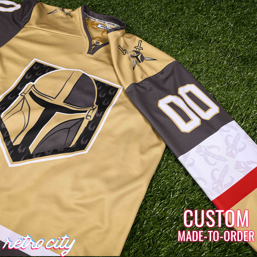Mando Bounty Hunter Hockey Jersey Customization