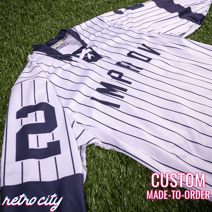 Jerry Seinfeld Custom Hockey Jersey with Personalization