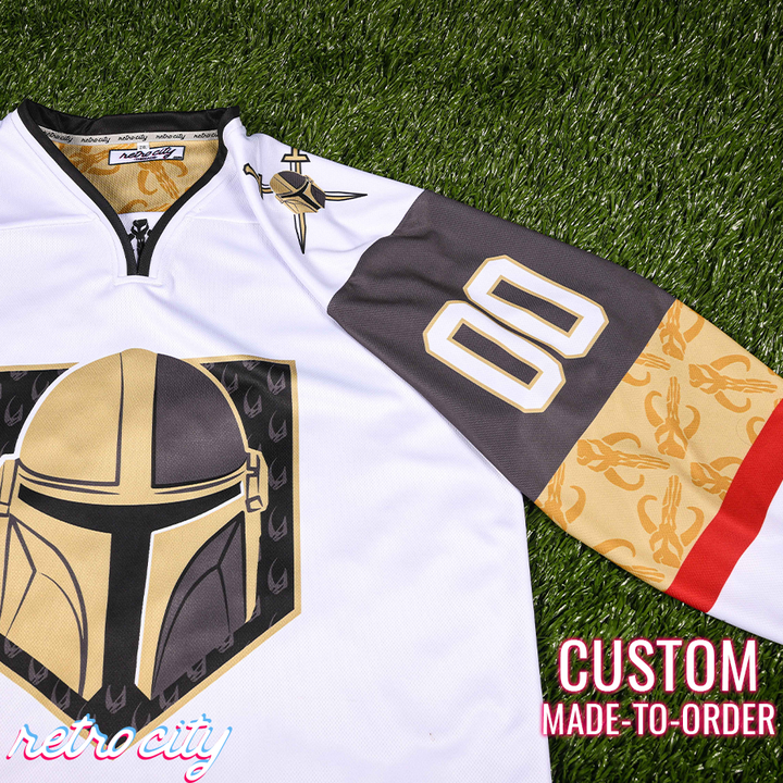 Mando Bounty Hunter Hockey Jersey for Customization