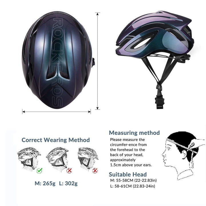 ROCKBROS Aero Bike Helmet for Adults - High Performance
