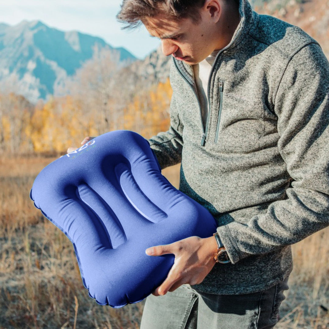 Near Zero Outdoor Gear Inflatable Camping Pillow