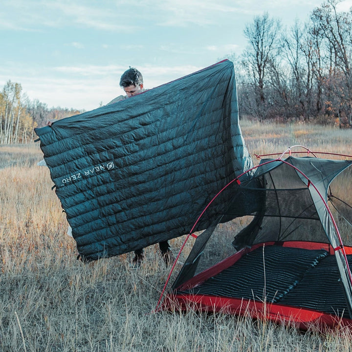 Near Zero Outdoor Gear QUILT ONE Sleeping Bag/Quilt 45℉