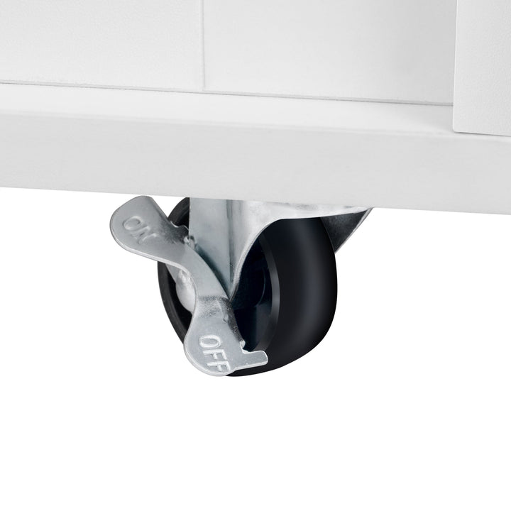 2-in-1 Pet Friendly Dog Crate Kitchen Island End Table