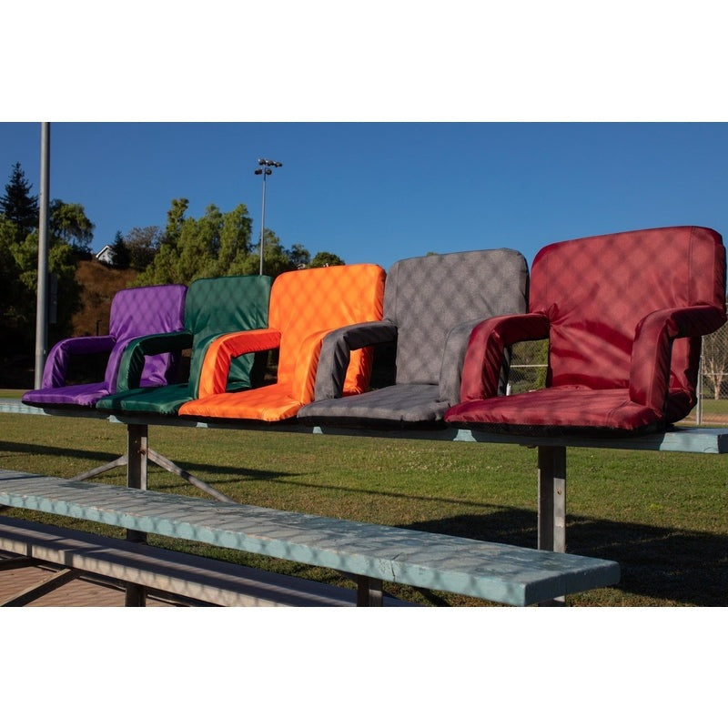 Picnic Time Ventura Portable Reclining Stadium Seat